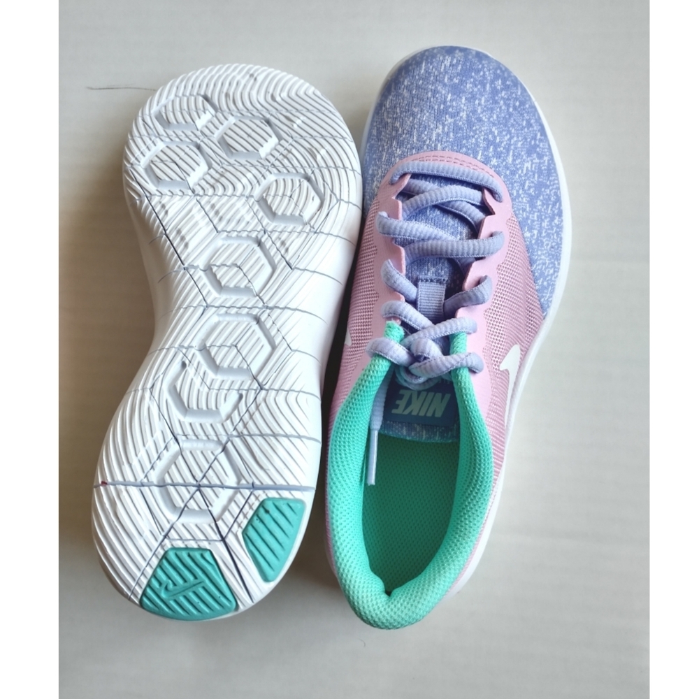 🆕 NIKE Girls Flex Contact Unicorn Sneakers Shoes - Picture 13 of 14